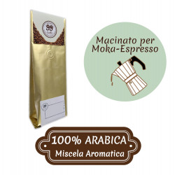Caffè Macinato - Miscela 100% Arabica - 200 g - 99 Caffè