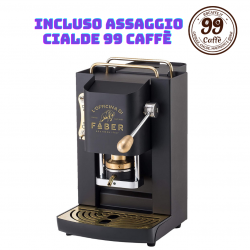 Macchinetta Cialde ESE 44mm - PRO Deluxe Mat Black - Faber