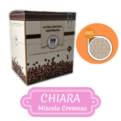 110 Cialde ESE 44mm - Chiara, Miscela Cremosa - 99 Caffè