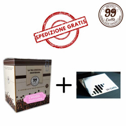 110 Cialde ESE 44mm - Chiara + Griglia Aroma in Acciaio - 99 Caffè
