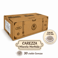30 Cialde ESE 44mm - Carezza, Miscela Delicata - 99 Caffè