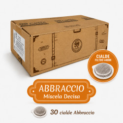 30 Cialde ESE 44mm - Abbraccio, Miscela Decisa - 99 Caffè