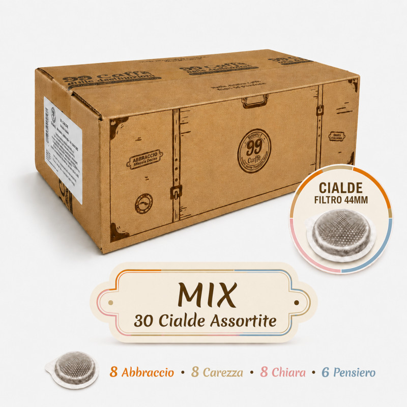 30 Cialde ESE 44mm - Kit Degustazione - 99 Caffè