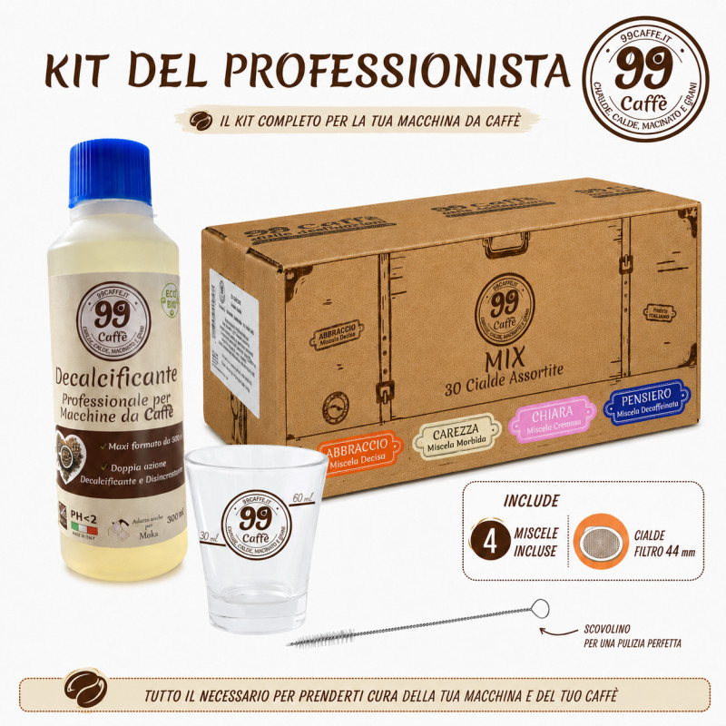 Kit del professionista 99 Caffè - Cialde ESE 44mm