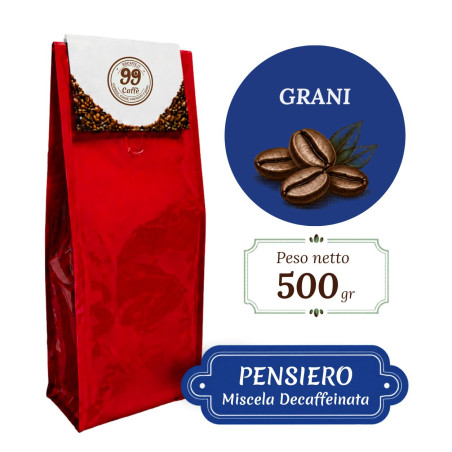 Caffè in Grani - Miscela Pensiero - 500 g - 99 Caffè