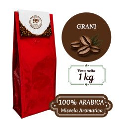 100% Arabica 99 Caffè Grani 1kg