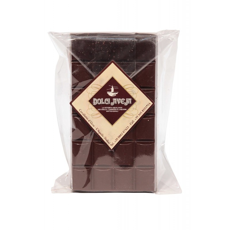 Tavoletta di Cioccolato Fondente Extra 80% - 90 gr - Dolci Aveja
