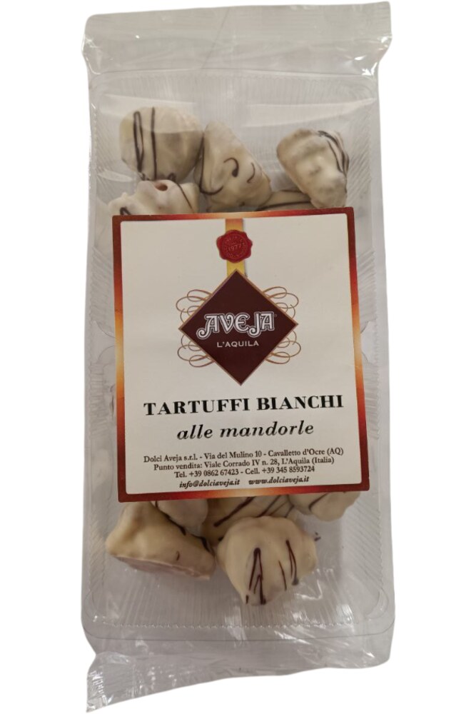 Pack of Tartuffi Bianchi almond sweets Dolci Aveja 350 g
