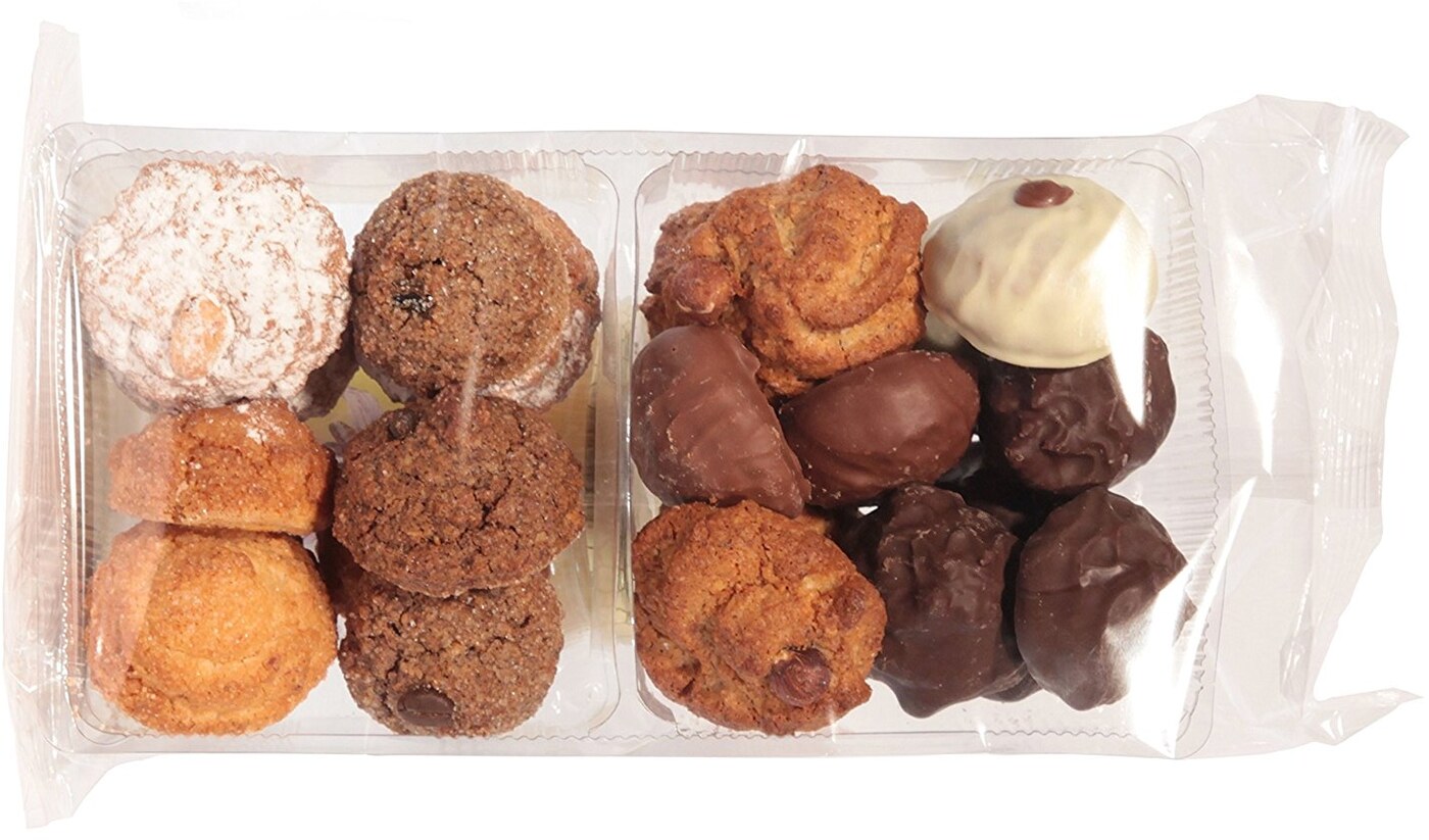 Tray of assorted almond and hazelnut pastries 400 g Dolci Aveja