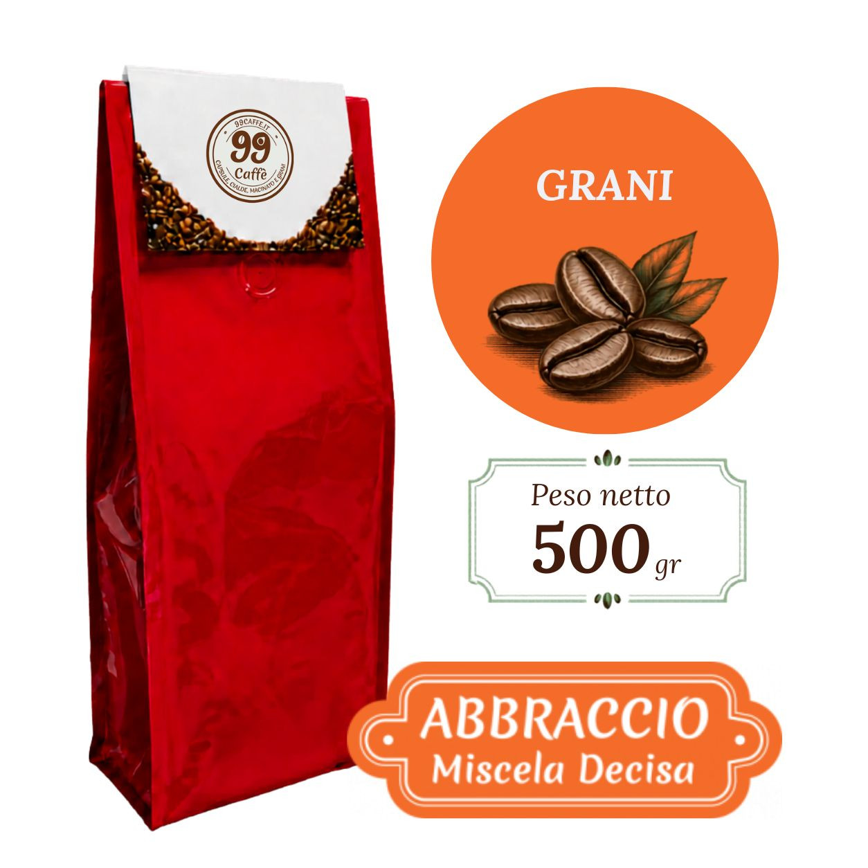 Grani 500g Abbraccio
