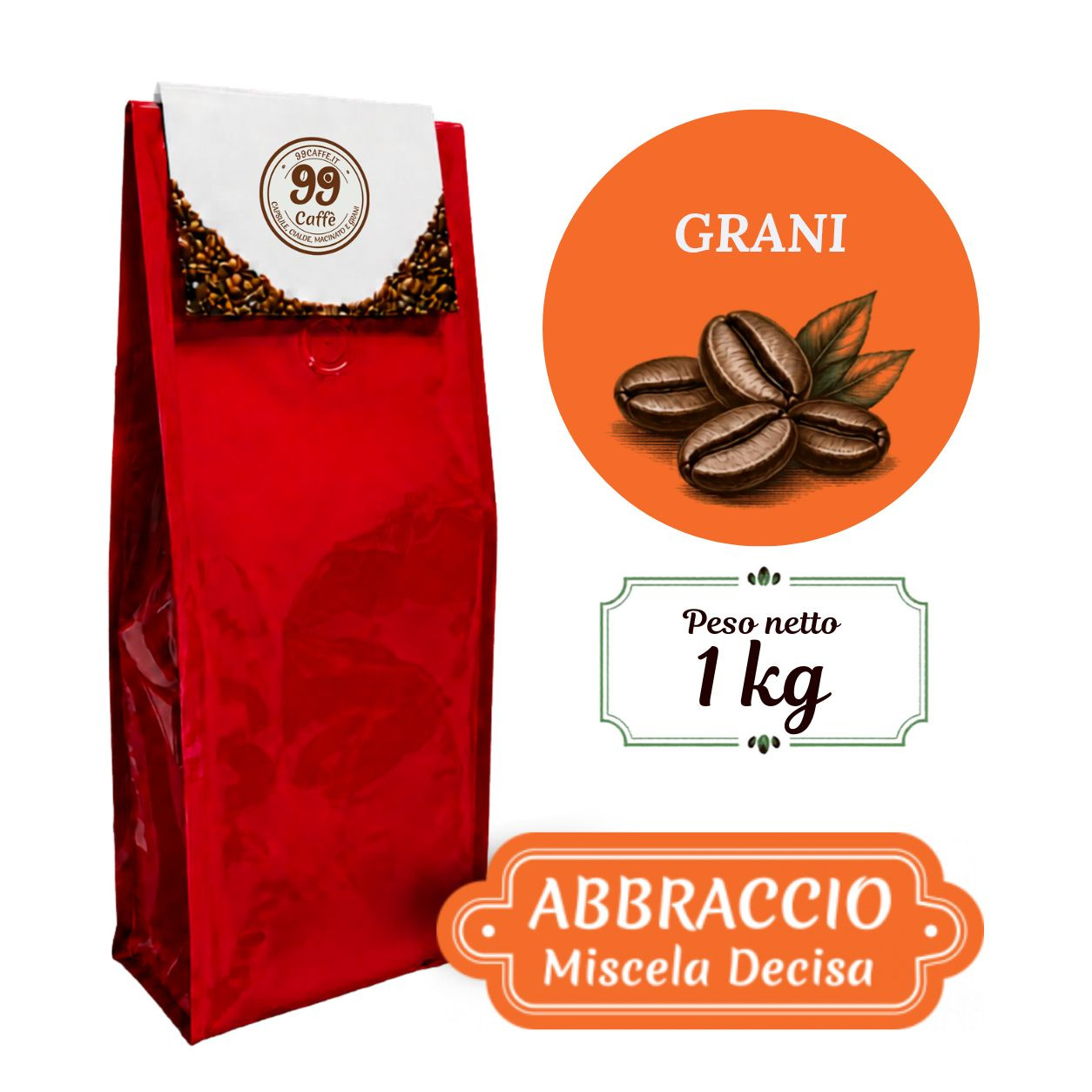 Grani 1kg Abbraccio